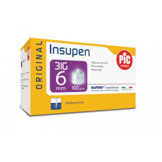 Εικόνα της PIC INSUPEN *100ΒΕΛ.31G-0,25ΜΜ(6ΜΜ)