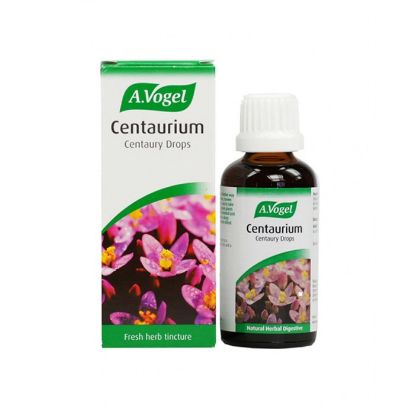 Εικόνα της A.VOGEL CENTAURIUM DROPS 50ML  A. Vogel Centaurium Φυτικό Πεπτικό Βοήθημα για την Ανακούφιση των Συμπτωμάτων της Γαστροοισοφαγικής Παλλινδρόμησης Βάμμα από Φρέσκο Κενταύριο, 50ml