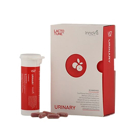 Εικόνα της LACTOTUNE URINARY 30CAP. Προβιοτικό Συμπλήρωμα Διατροφής για το Ουροποιητικό Σύστημα, 30 κάψουλες.