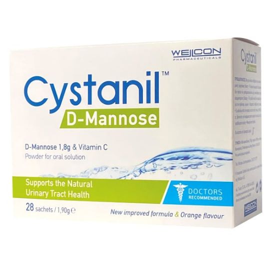 Εικόνα της WELLCON CYSTANIL D-MANNOSE 28SACSx 1.90G -Συμπλήρωμα Διατροφής για το Ουροποιητικό Σύστημα σε Σκόνη , 28x1.90g