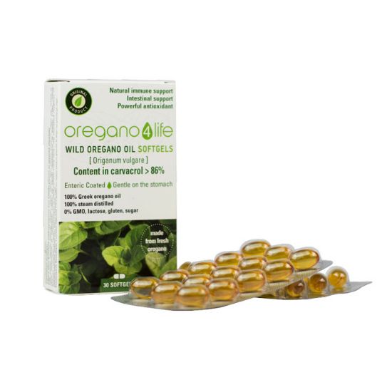 Εικόνα της OREGANO 4LIFE SOFTGEL 30CAPS - Αιθέριο Έλαιο Ρίγανης με Πληθώρα Ευεργετικών Ιδιοτήτων για Όλο τον Οργανισμό, 30softgels