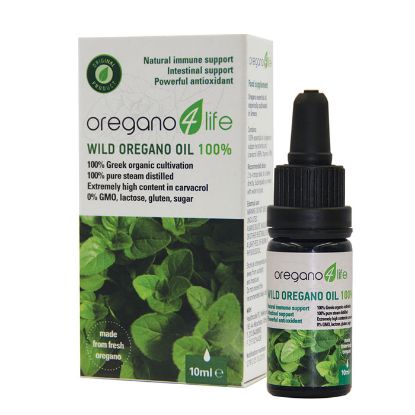 Εικόνα της OREGANO 4LIFE OIL 10ML  Oregano4Life Wild Oregano Oil 100% Αιθέριο Έλαιο Ρίγανης με Πληθώρα Ευεργετικών Ιδιοτήτων για Όλο τον Οργανισμό, 10ml