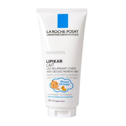 Εικόνα της LA ROCHE POSAY  LIPIKAR LAIT 200ML  La Roche Posay Lipikar Lait Γαλάκτωμα Σώματος εμπλουτισμένο με λιπίδια κατά της ξηρότητας, 200ml