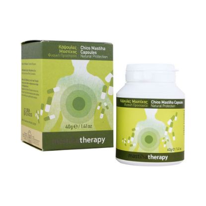 Εικόνα της MASTIHA THERAPY 350MG 90CAPS 40G   Mastiha Therapy Συμπλήρωμα Μαστίχας Χίου 350mg, 90 caps