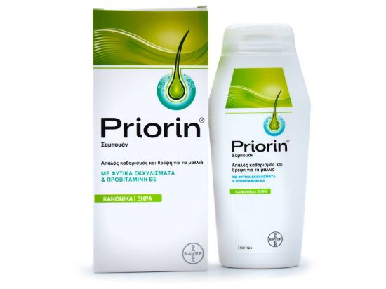 Εικόνα της PRIORIN SHAMPOO NORMAL/DRY 200ML    Priorin Σαμπουάν κατά της Τριχόπτωσης για Κανονικά -Ξηρά Μαλλιά 200ml