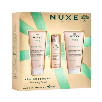 Εικόνα της NUXE SET BODY REVE DE THE REVITALISING SHOWER GEL 100ML+SCRUB 150ML+FRAGRANT WATER 30ML