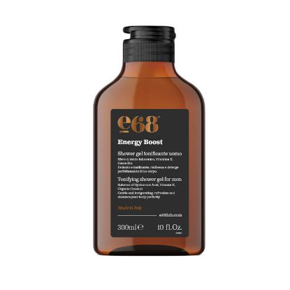 Εικόνα της e68  ENERGY BOOST TONIFYING SHOWER GEL FOR MEN 300ML