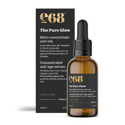 Εικόνα της e68 THE PURE GLOW CONCENTRATED ANTI-AGE SERUM 30ML