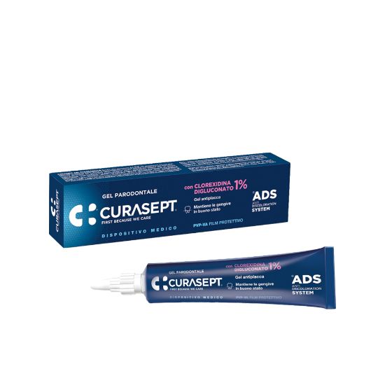 Εικόνα της CURASEPT ADS 1%CHLORH. GEL 30ML  Curasept Ads 100 Τζελ Ούλων 1% CHX, 30 ml