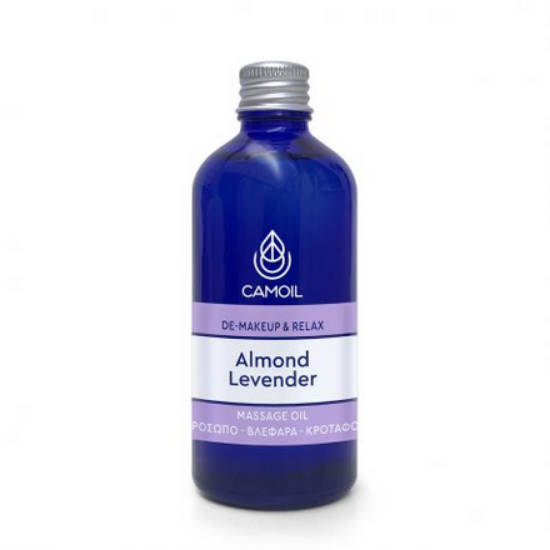 Εικόνα της CAMOIL ALMOND+LAVENDER OIL 100ML   Camoil Johnz Έλαιο Ντεμακιγιάζ με Αμυγδαλέλαιο για τον Καθαρισμό & το Ντεμακιγιάζ ιδίως των Ματιών, 100ml