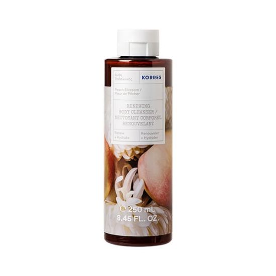 Εικόνα της KORRES RENEWING BODY CLEANSER PEACH BLOSSOM ΑΦΡΟΛΟΥΤΡΟ ΑΝΘΗ ΡΟΔΑΚΙΝΙΑΣ 250ML