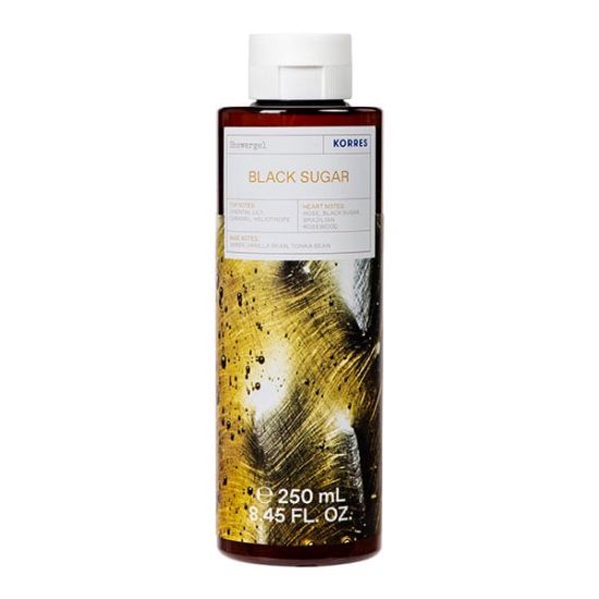 Εικόνα της KORRES SHOWER GEL BLACK SUGAR ΑΡΩΜΑΤΙΚΟ ΑΦΡΟΛΟΥΤΡΟ ΜΕ ΕΝΥΔΑΤΙΚΟΥΣ ΠΑΡΑΓΟΝΤΕΣ 250ML