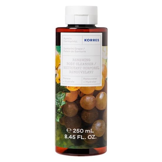 Εικόνα της KORRES RENEWING BODY CLEANSER SANTORINI GRAPE ΑΦΡΟΛΟΥΤΡΟ ΑΜΠΕΛΙ ΣΑΝΤΟΡΙΝΗΣ 250ML