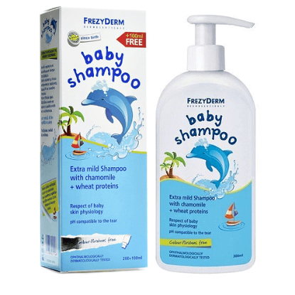 Εικόνα της  FREZYDERM BABY SHAMPOO  ΜΕ ΧΑΜΟΜΗΛΙ 300ML ΜΕ ΑΝΤΛΙΑ