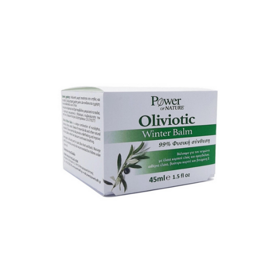 Εικόνα της POWER ΟF NATURE OLIVIOTIC WINTER BALM 45ML    Power of Nature Oliviotic Winter Balm Μοναδικός Συνδυασμός με Αιθέρια 'Ελαια για Εντριβή & Εισπνοή, 45ml