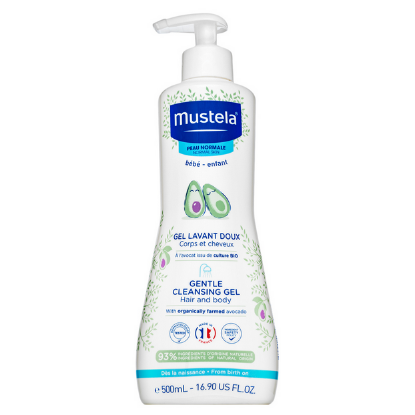 Εικόνα της MUSTELA BABY GENTLE CLEANSING GEL ΑΠΑΛΟ ΑΦΡΟΝΤΟΥΣ ΓΙΑ ΣΩΜΑ & ΜΑΛΛΙΑ, 500ML