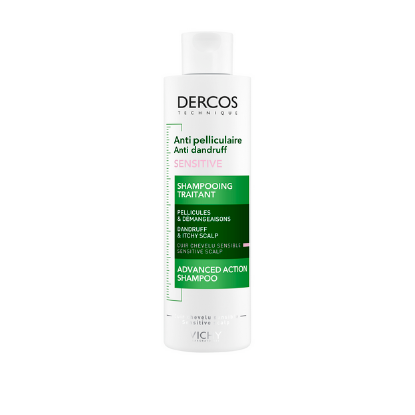 Εικόνα της VICHY DERCOS SHAMPOO ANTI-PELLICULAIRE SENSITIVE 200ML- ΣΑΜΠΟΥΑΝ ΓΙΑ ΤΗΝ ΡΥΘΜΙΣΗ ΤΗΣ ΞΗΡΟΔΕΡΜΙΑΣ ΚΑΙ ΤΗΣ ΠΙΤΥΡΙΔΑΣ 200ML