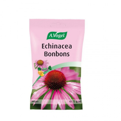 Εικόνα της A.VOGEL ECHINACEA BONBONS 75G - Γεμιστές Καραμέλες με Φρέσκια Εχινάκια & Βιταμίνη C για τον Πονόλαιμο & Ενίσχυση Ανοσοποιητικού, 75g