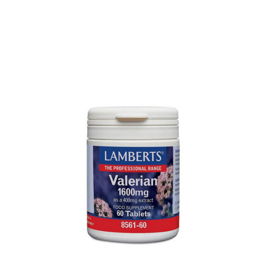 Εικόνα της LAMBERTS VALERIAN 1600MG ΕΧΕΙ ΚΑΤΑΠΡΑΥΝΤΙΚΕΣ & ΗΡΕΜΙΣΤΙΚΕΣ ΙΔΙΟΤΗΤΕΣ, 60 TABS.