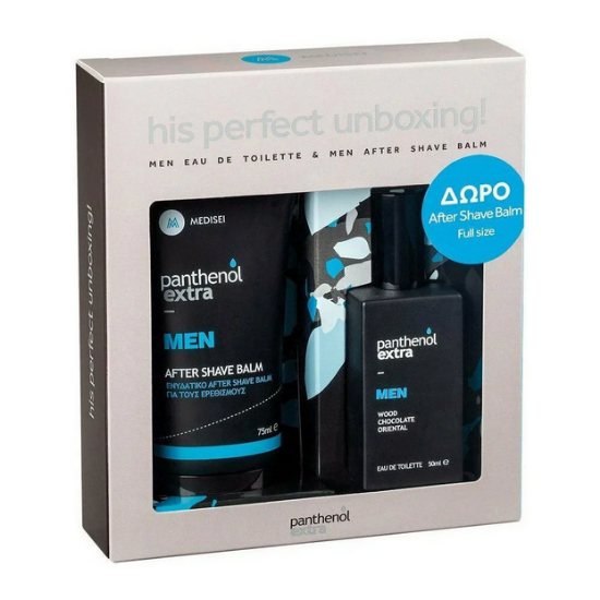 Εικόνα της PANTHENOL EXTRA MEN PROMO EAU DE TOILETTE 50ML + ΔΩΡΟ AFTER SHAVE BALM 75ML