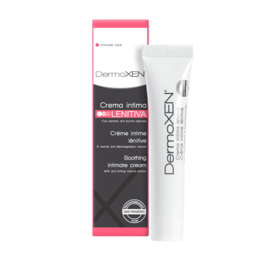 Εικόνα της DERMOXEN SOOTHING INTIMATE CREAM LENITIVA ΚΑΤΑΠΡΑΥΝΤΙΚΗ ΚΡΕΜΑ ΓΙΑ ΤΗΝ ΕΥΑΙΣΘΗΤΗ ΠΕΡΙΟΧΗ, 20ML.