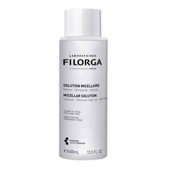 Εικόνα της FILORGA SOLUTION MICELLAIRE ANTI-AGE 400ML    Filorga Micellar Solution Νερό Καθαρισμού Προσώπου 3 σε 1, 400ml