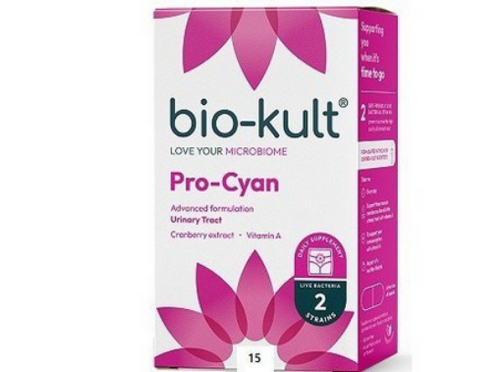 Εικόνα της BIO-KULT PRO-CYAN 15 CAPS - Προηγμένη Φόρμουλα Προβιοτικών Τριπλής Δράσης για την Ενίσχυση της Υγείας του Ουροποιητικού Συστήματος, 15CAPS