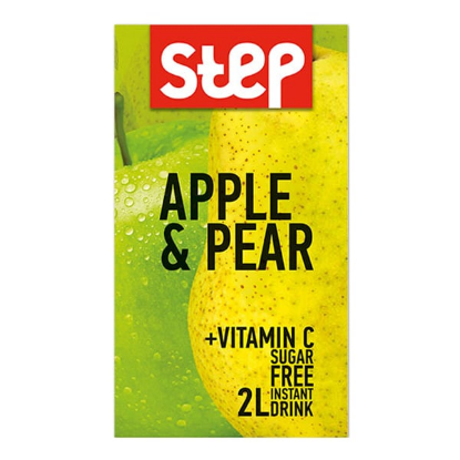 Εικόνα της STEP APPLE & PEAR 9GR - Βιταμινούχο Στιγμιαίο Ρόφημα σε Σκόνη, 9gr