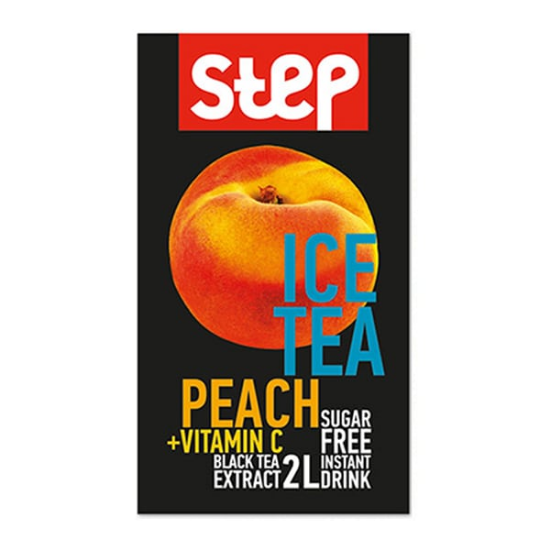 Εικόνα της STEP ICE TEA PEACH 10GR  Step Ice Tea Peach Κρύο Τσάι σε Σκόνη, 10gr