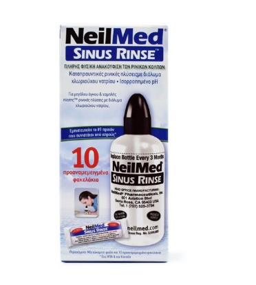 Εικόνα της NEILMED SINUS RINSE STARTER KIT x10 sach