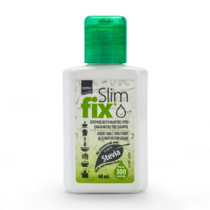 Εικόνα της INTERMED SLIM FIX 60ΜL 1TEM. - Υγρό Γλυκαντικό με Στέβια, 60 ml