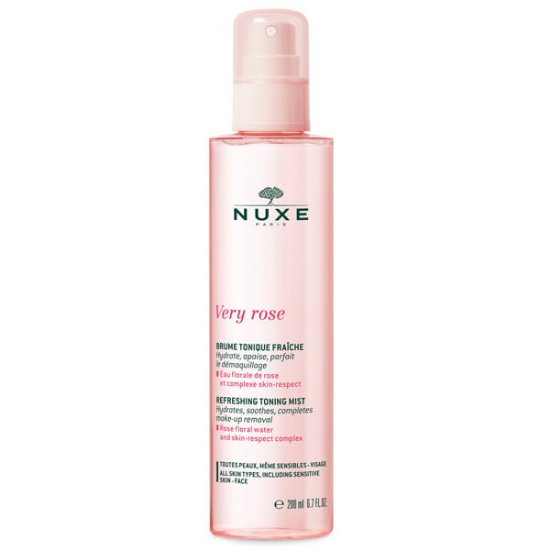 Εικόνα της NUXE VERY ROSE REFRESHING TONING MIST ΤΟΝΩΤΙΚΟ & ΕΝΥΔΑΤΙΚΟ MIST ΓΙΑ ΤΟ ΠΡΟΣΩΠΟ - ΟΛΟΚΛΗΡΩΝΕΙ ΤΟ ΝΤΕΜΑΚΙΓΙΑΖ, 200ML.