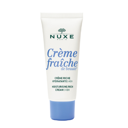 Εικόνα της NUXE CREME FRAICHE CREME RICHE HYDRATANTE 30ML  Nuxe Creme Fraiche de Beaute 48ωρη Ενυδατική Κρέμα Πλούσιας Υφής για Ξηρή Επιδερμίδα, 30ml