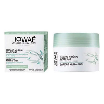 Εικόνα της JOWAE CLARIFYING MINERAL MASK Μάσκα Καθαρισμού με Μεταλλικά Στοιχεία, Αντιοξειδωτικές Φωτοφαινόλες & Λευκό Τσάι για Όλες τις Επιδερμίδες - Vegan Friendly, 50ML