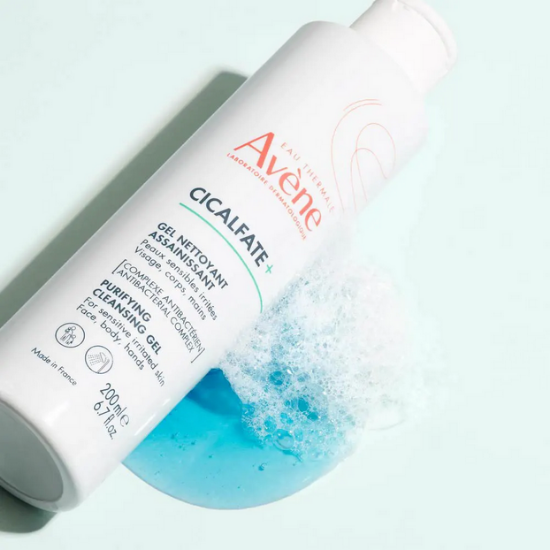 Εικόνα της AVENE CICALFATE GEL NETTOYANT ASSAINISSANT Εξυγιαντικό Τζελ Καθαρισμού για Ευαίσθητο & Ερεθισμένο Δέρμα, 200ML