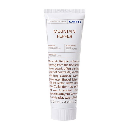 Εικόνα της KORRES MOUNTAIN PEPPER AFTERSHAVE BALM 125ML