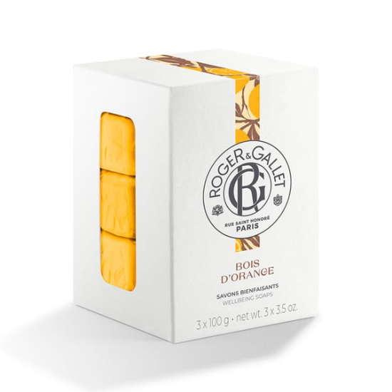 Εικόνα της ROGER & GALLET BOIS D"ORANGE SAVONS 3X100G