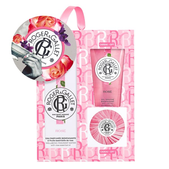 Εικόνα της ROGER & GALLET ROSE EAU PARFUMEE 100ML+SAVON 50G+GEL DOUCHE 50ML