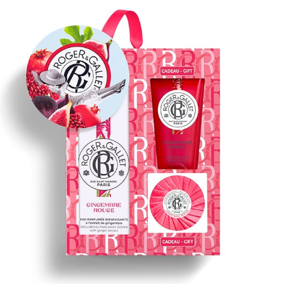 Εικόνα της ROGER & GALLET GINGEMBRE ROUGE EAU PARFUMEE 100ML+SAVON 50G+GEL DOUCHE 50ML