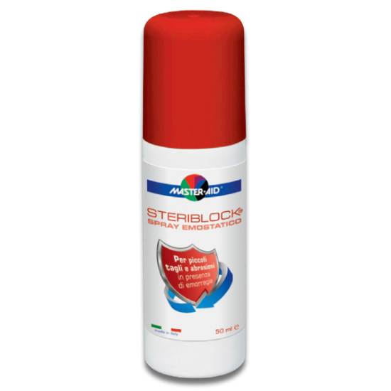 Εικόνα της MASTER AID STERIBLOCK SPRAY ΑΙΜΟΣΤΑΤΙΚΟ 50ML