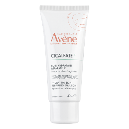 Εικόνα της AVENE CICALFATE+ HYDRATING SKIN REPAIRING EMULSION Επανορθωτική Ενυδατική Φροντίδα Μετά από Τατουάζ, 40ML