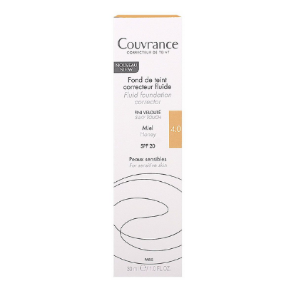 Εικόνα της AVENE COUVRANCE FOND DE TEINT FLUIDE CORRECTEUR SPF20 4.0 MIEL Υγρό Διορθωτικό Make Up 30ML