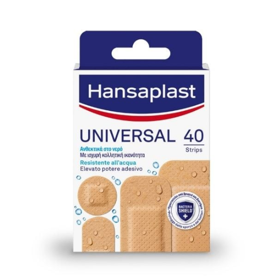 Εικόνα της HANSAPLAST UNIVERSAL WATER RESISTANT *40STRIPS