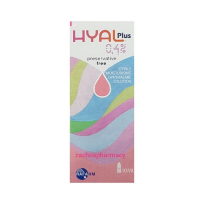 Εικόνα της HYAL PLUS EYE DROPS 0.4% 10ML