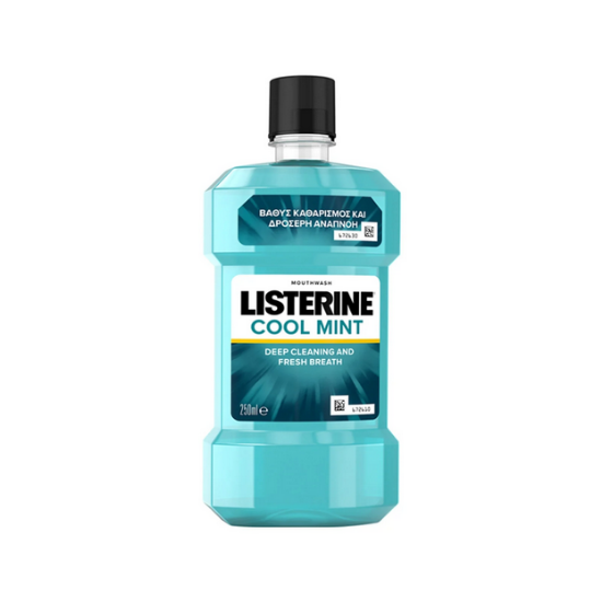 Εικόνα της LISTERINE SOLUTION MOUTHWASH COOLMINT 250ML