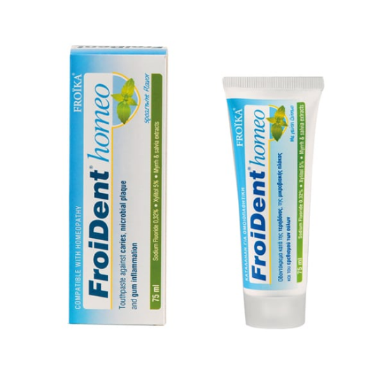 Εικόνα της FROIKA FROIDENT TOUTHPASTE HOMEO ΔΥΟΣΜΟΣ 75ML