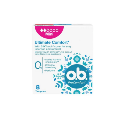 Εικόνα της OB ULTIMATE COMFORT MINI  8ΤΕΜ