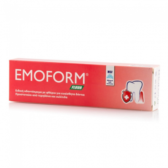 Εικόνα της EMOFORM FLUOR SWISS TOOTHPASTE 50ML