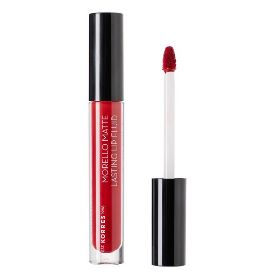 Εικόνα της KORRES MORELLO MATTE LASTING LIP FLUID N59 BRICK RED 3.4ML