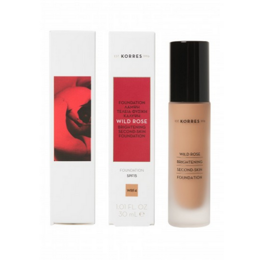 Εικόνα της KORRES ΑΓΡΙΟ ΤΡΙΑΝΤΑΦΥΛΛΟ MAKE-UP SPF15 WRF4 30ML